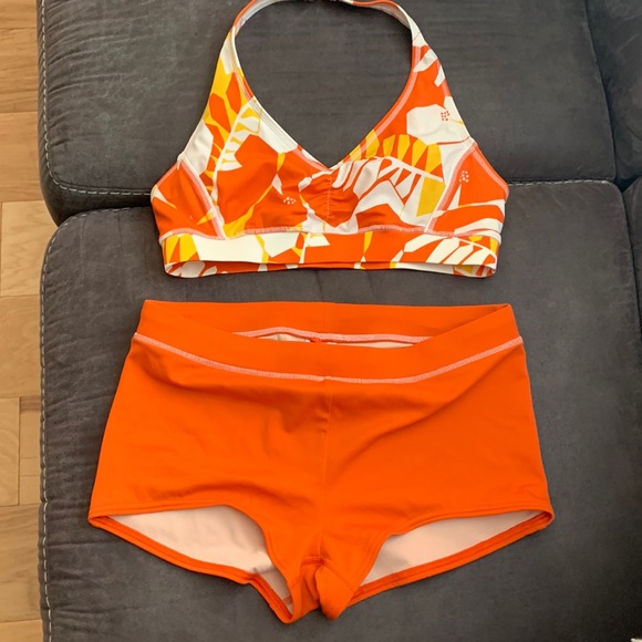 Lands' End Swim Swim Suit Lands End Halter Boy Short 8 Poshmark
